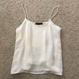 OLIVACEOUS | Cream Flowy Tank